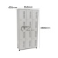 Roupeiro Para Vestiário RGRSP-6 Sobreposto com 6 Portas - com PITÃO - RCH